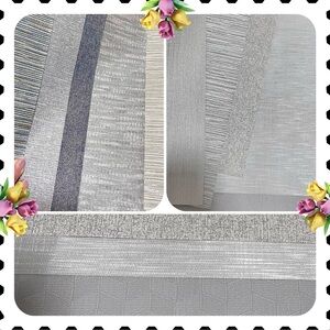 10 Large Elegant High Performance Textured Crafts Wallpaper Sample Sheets- Gray